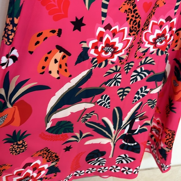 Designer inspired, brand new, never worn jungle print maxi skirt, L - Picture 2 of 5